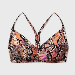 Shade & Shore Women's T Back Bralette Bikini Top